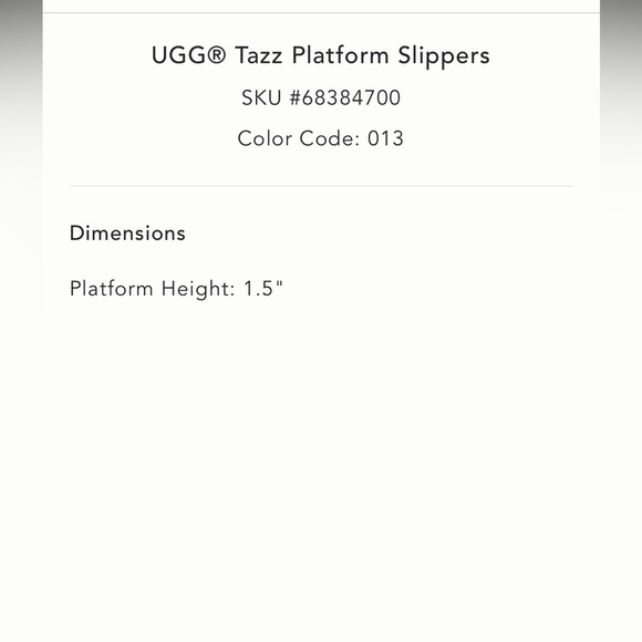Ugg Tazz Platform Slippers Size 10 NEW - Picture 5 of 16